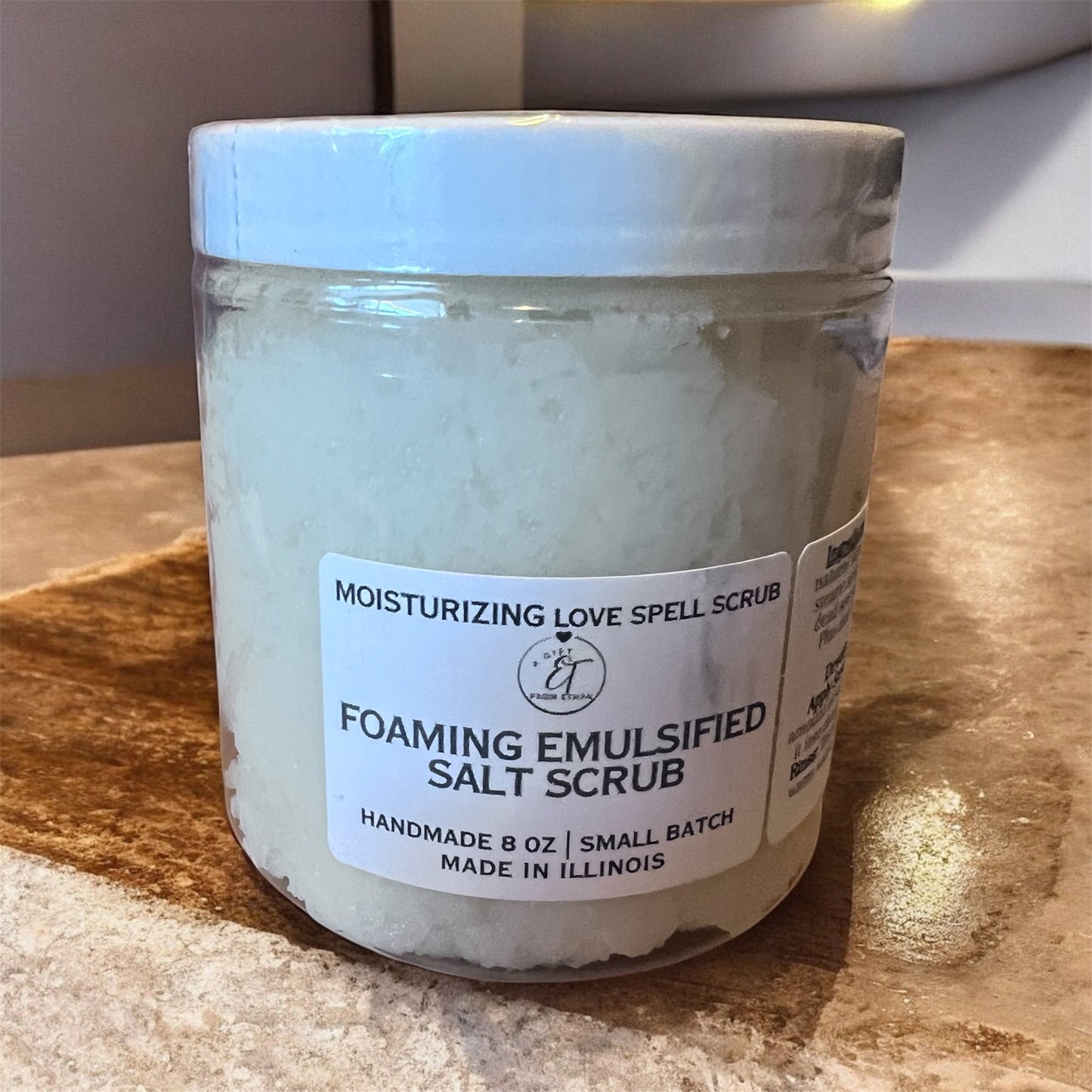 Love Spell Foaming Salt Scrub