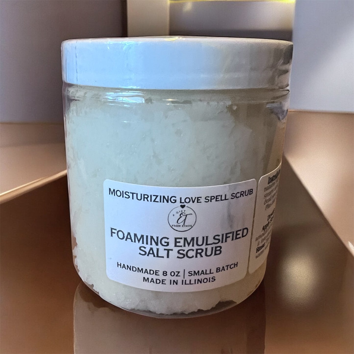 Love Spell Foaming Salt Scrub