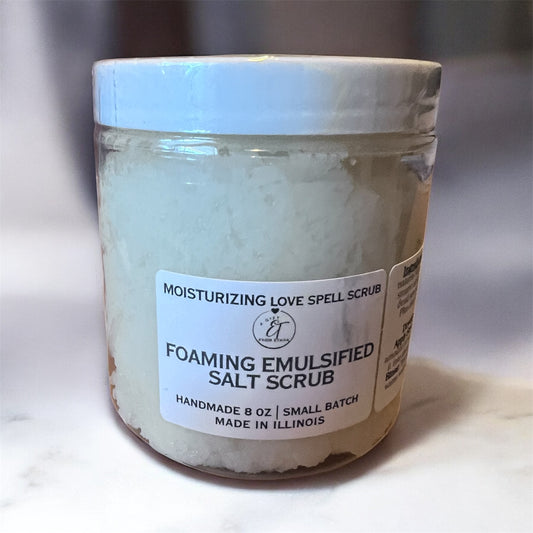 Love Spell Foaming Salt Scrub