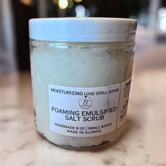 Love Spell Foaming Salt Scrub