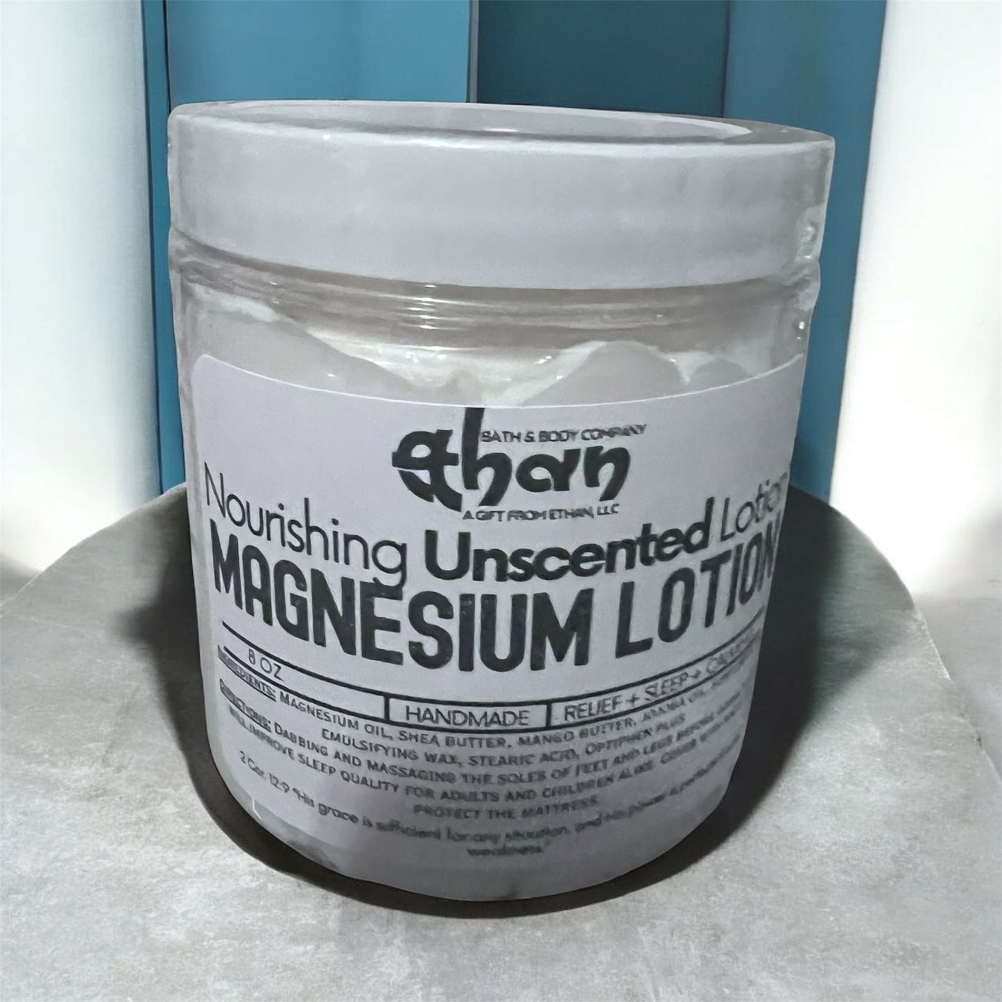 Magnesium Lotion, Unscented moisturizing magnesium