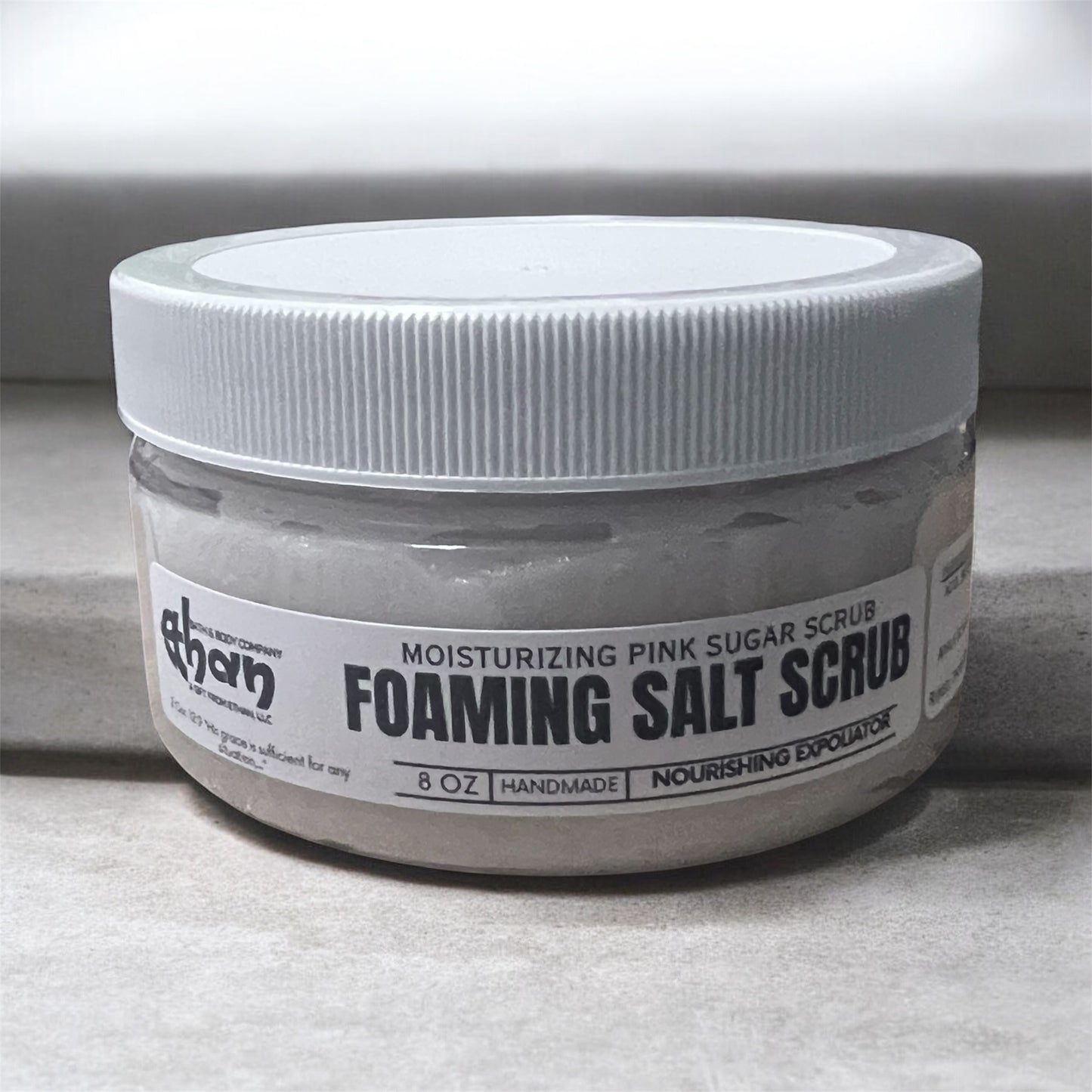 Pink Sugar Foaming Salt Scrub