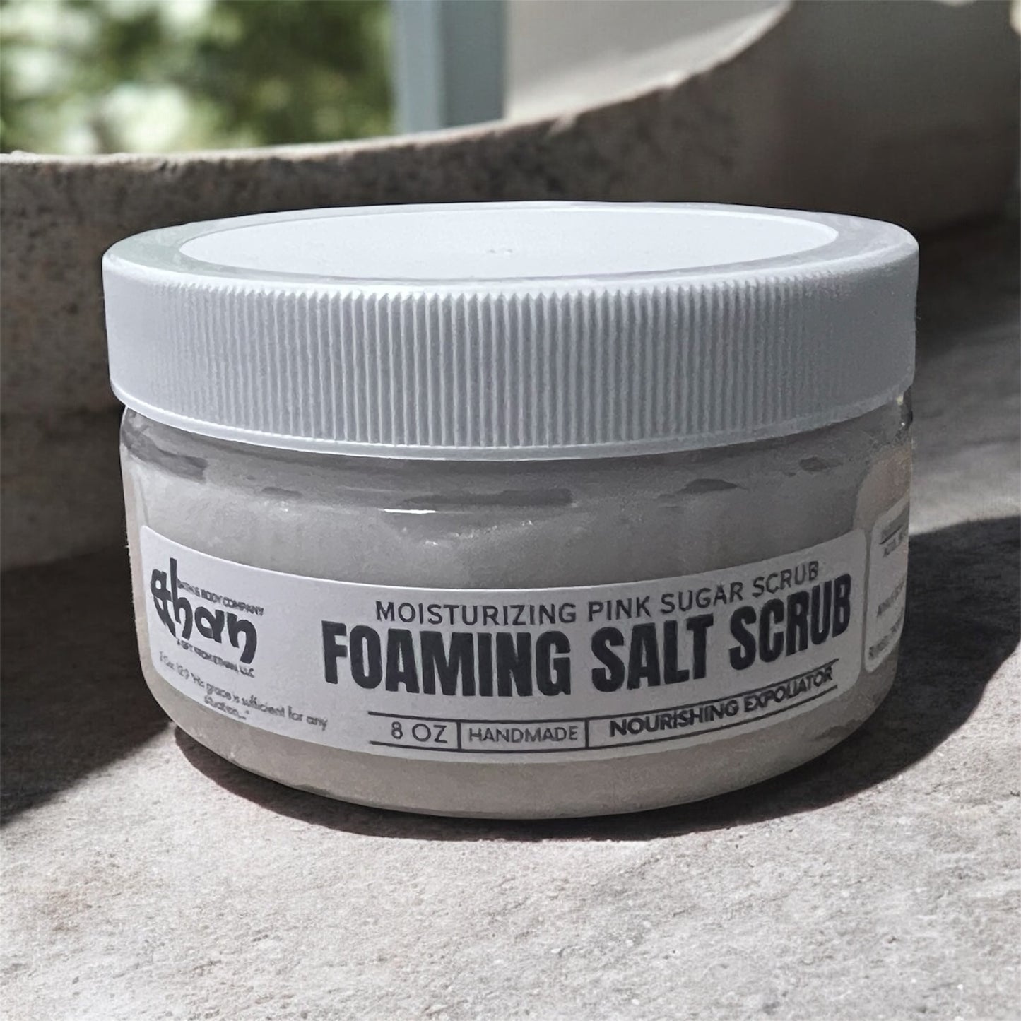 Pink Sugar Foaming Salt Scrub