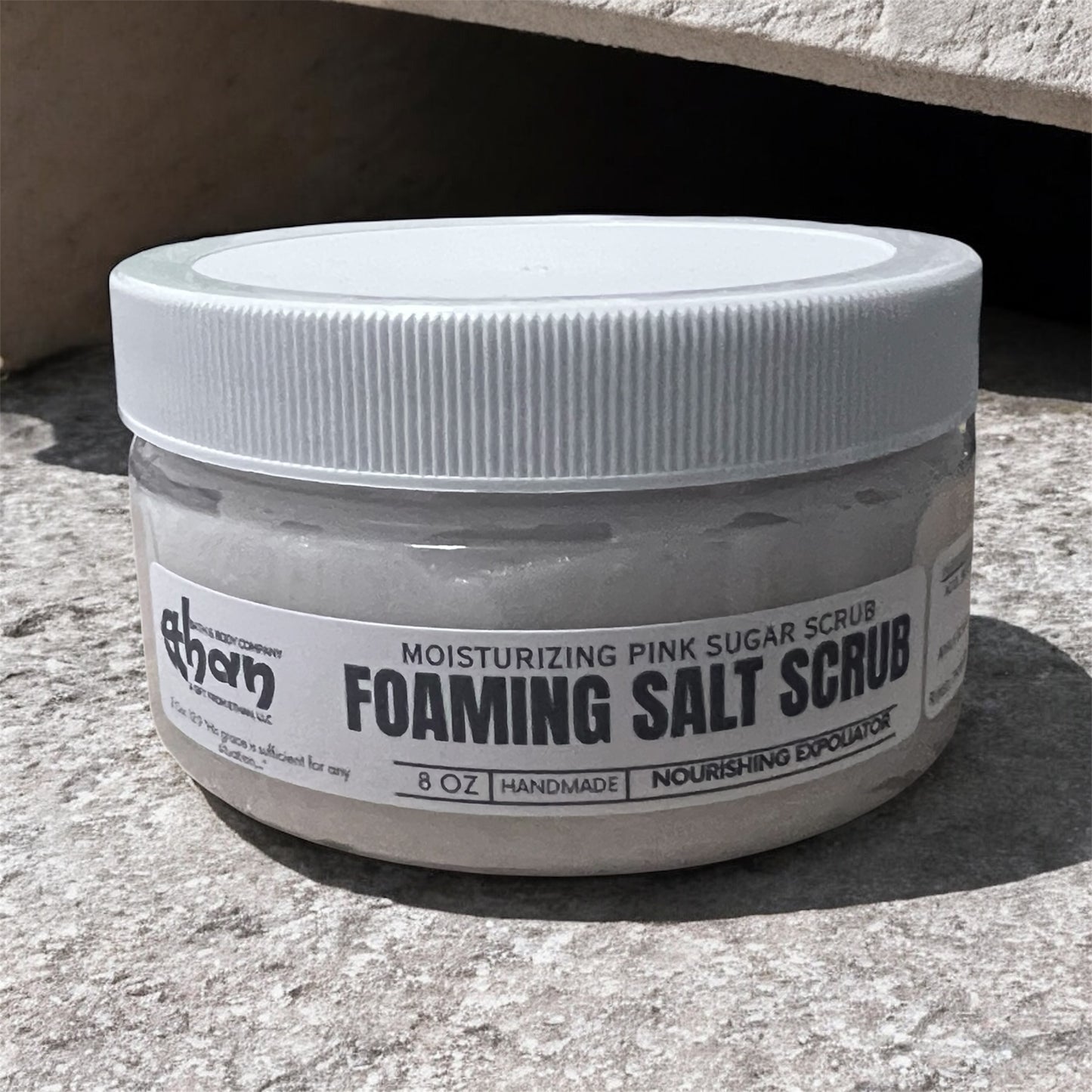 Pink Sugar Foaming Salt Scrub